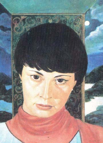 Картина «Портрет» художника Александра Исачева.