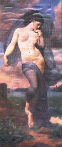 Картина «Муза» художника Александра Исачева.