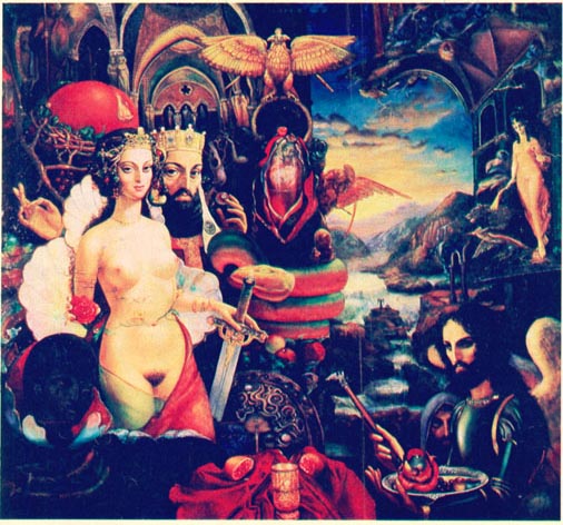 Картина «У забытых алтарей» художника Александра Исачева.