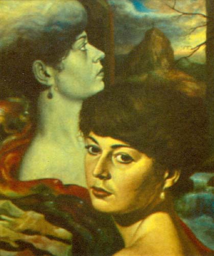 Картина «Женский портрет(Портрет Ш.)» художника Александра Исачева.