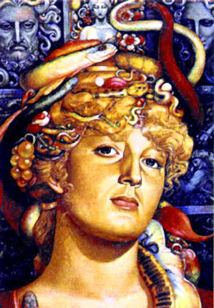 Картина «Персефона» художника Александра Исачева.